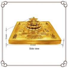 3D Double Lotus Siddh Shree Yantra/ Meru Shree Yantra-D-LTYNT1001